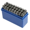 RS PRO 8 mm x 27 Piece Letter Engraving Punch Set for Metal Objects 251-744