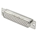 Amphenol Communications Solutions 50 Way Straight 2.76 mm Pitch Panel Mount D-Sub Connector Female DD50S064TLF
