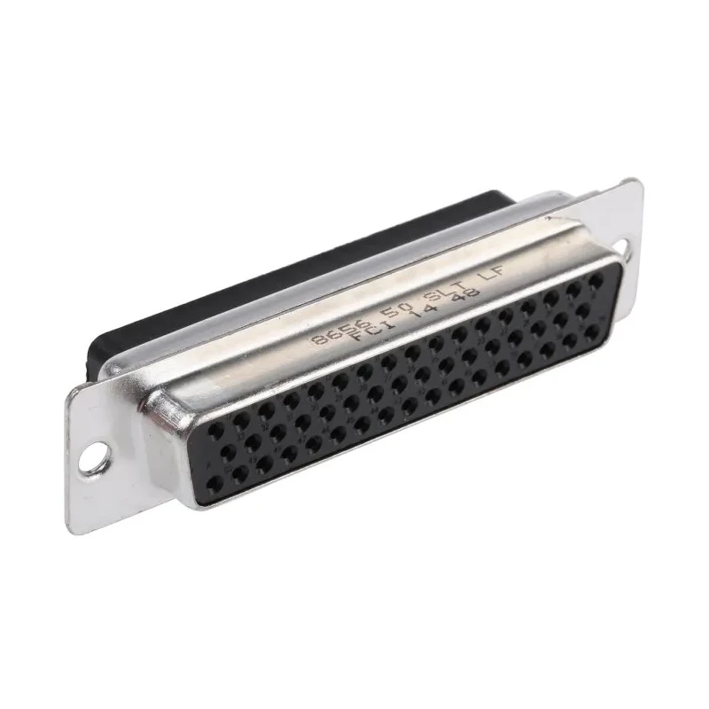 Amphenol Communications Solutions 50 Way Straight 2.76 mm Pitch Cable D-Sub Connector Female 865650SLTLF