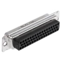 Amphenol Communications Solutions 50 Way Straight 2.76 mm Pitch Cable D-Sub Connector Female 865650SLTLF