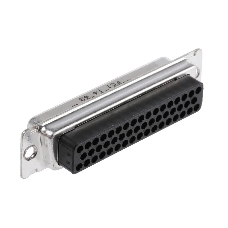 Amphenol Communications Solutions 50 Way Straight 2.76 mm Pitch Cable D-Sub Connector Female 865650SLTLF