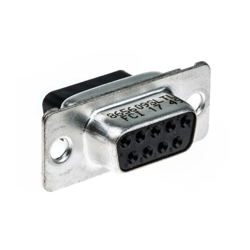 Amphenol Communications Solutions D-Sub Connector 9 Way Straight 2.74 mm Pitch Cable Female 865609SLTLF