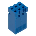 Amphenol Communications Solutions Dubox Female Connector Housing 2.54 mm Pitch 6 Way 2 Row Straight 65239-003LF