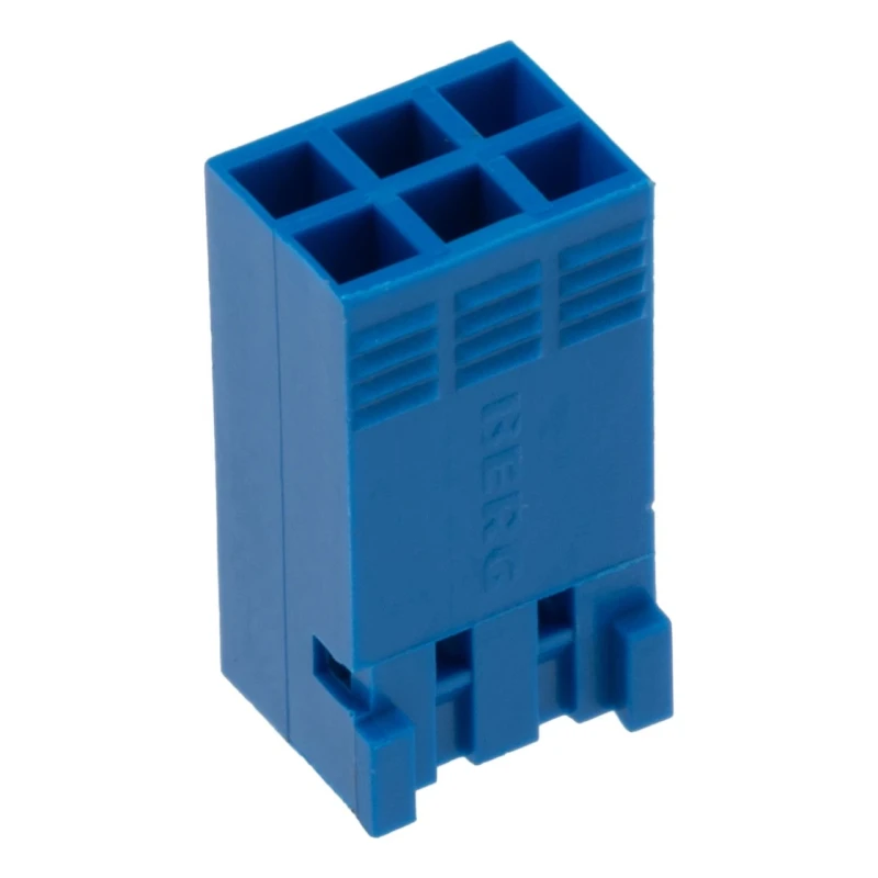 Amphenol Communications Solutions Dubox Female Connector Housing 2.54 mm Pitch 6 Way 2 Row Straight 65239-003LF