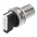 EAO 45 Series Selector Switch Head 22.3 mm Cutout White Handle IP67 IP40 IP20 IP66 IP69K 45-2819.2C90.003
