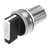 EAO 45 Series Selector Switch Head 22.3 mm Cutout White Handle IP67 IP40 IP20 IP66 IP69K 45-2819.2C90.003