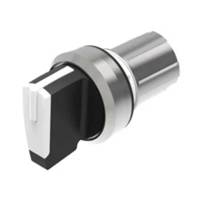 EAO 45 Series Selector Switch Head 22.3 mm Cutout White Handle IP40 IP66 IP67 IP20 IP69K 45-2828.2C90.001