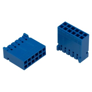 Amphenol Communications Solutions Dubox Female Connector Housing 2.54 mm Pitch 12 Way 2 Row Straight 65239-006LF