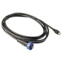 Bulgin USB Cable Male Mini USB Type B to Male Mini USB Type A, USB 2.0, 2 m, Black PX0442/2M00