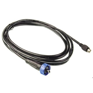 Bulgin USB Cable Male Mini USB Type B to Male Mini USB Type A, USB 2.0, 2 m, Black PX0442/2M00