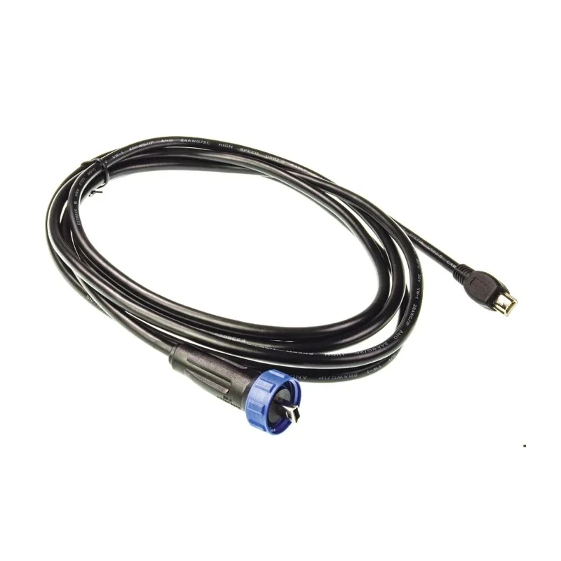 Bulgin USB Cable Male Mini USB Type B to Male Mini USB Type A, USB 2.0, 2 m, Black PX0442/2M00