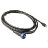 Bulgin USB Cable Male Mini USB Type B to Male Mini USB Type A, USB 2.0, 2 m, Black PX0442/2M00