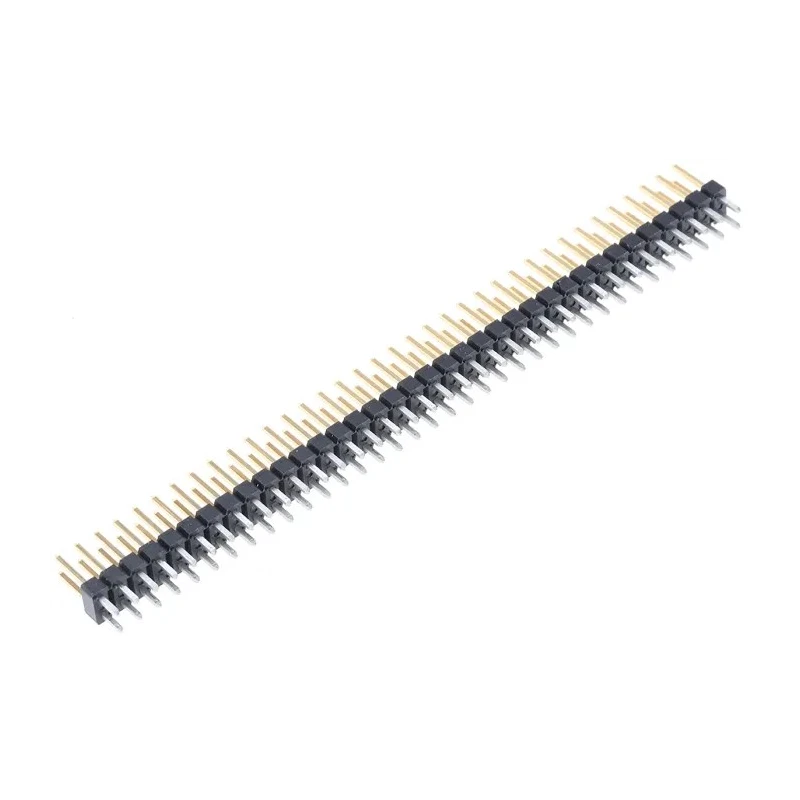 Amphenol Communications Solutions Bergstik Series Straight Through Hole Pin Header, 72 Contacts, 2.54 mm 77313-118-72LF