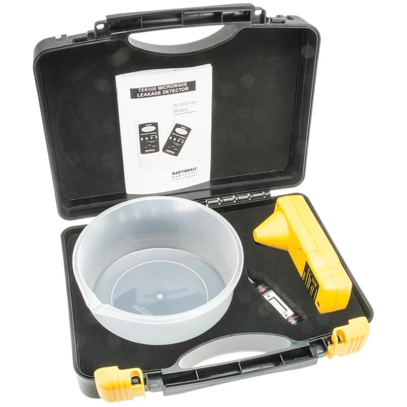 Martindale Microwave Detector, Radiation Type Microwave, Accuracy ±1 dB, Frequency 25 MHz to 2.45 GHz, Battery Powered TEK500