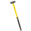 RS PRO Medium Carbon Steel Head Sledge Hammer Fibreglass Handle 762mm, 3.2 kg 251-463
