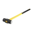 RS PRO Medium Carbon Steel Head Sledge Hammer Fibreglass Handle 762mm, 3.2 kg 251-463