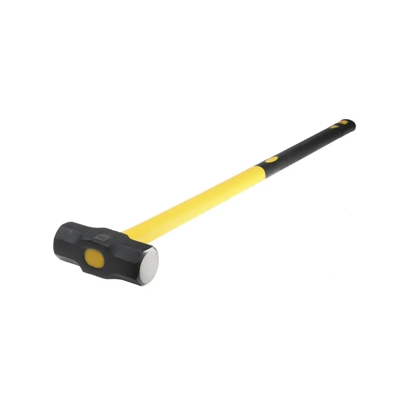 RS PRO Medium Carbon Steel Head Sledge Hammer Fibreglass Handle 762mm, 3.2 kg 251-463