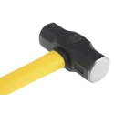 RS PRO Medium Carbon Steel Head Sledge Hammer Fibreglass Handle 762mm, 3.2 kg 251-463