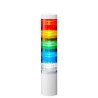 Patlite Signal Tower Buzzer with 5 Lights Blue Amber Clear White Red Green LED 24V Direct Mount LR6-502WJNW-RYGBC