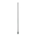 Patlite Silver Aluminium Threaded Mounting Pole M22 x 1.5, 500 mm Height POLE22-0500AT