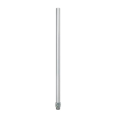 Patlite Silver Aluminium Threaded Mounting Pole M22 x 1.5, 500 mm Height POLE22-0500AT