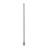 Patlite Silver Aluminium Threaded Mounting Pole M22 x 1.5, 500 mm Height POLE22-0500AT