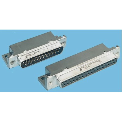 Amphenol Communications Solutions Delta D 25 Way Right Angle 2.76 mm Pitch Through Hole D-Sub Connector with D25P13A4PL00LF