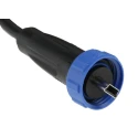Bulgin Male Mini USB Type B to Male USB 2.0 USB Type A Cable Black 3m PX0441/3M00