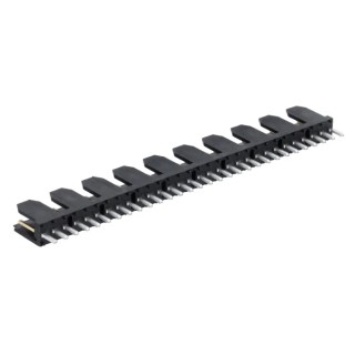 Amphenol Communications Solutions Dubox Series Straight Through Hole PCB Header, 3 Contact(s), 2.54 mm Pitch, 1 76384-303LF