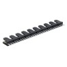 Amphenol Communications Solutions Dubox Series Straight Through Hole PCB Header, 3 Contact(s), 2.54 mm Pitch, 1 76384-303LF
