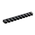 Amphenol Communications Solutions Dubox Series Straight Through Hole PCB Header, 3 Contact(s), 2.54 mm Pitch, 1 76384-303LF