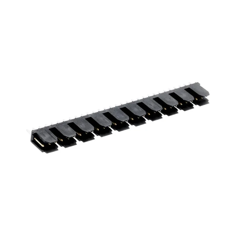 Amphenol Communications Solutions Dubox Series Straight Through Hole PCB Header, 3 Contact(s), 2.54 mm Pitch, 1 76384-303LF