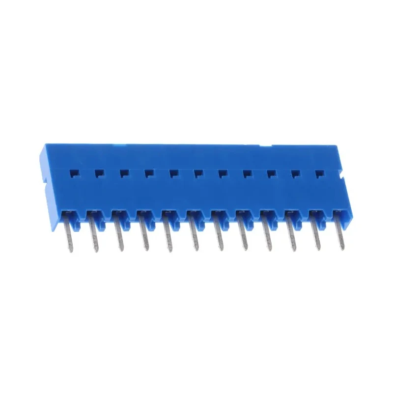 Amphenol Communications Solutions Dubox Series Straight Through Hole PCB Socket, 12-Contact, 1 Row, 2.54 mm 75915-412LF