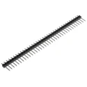 Amphenol Communications Solutions Bergstik Series Straight Through Hole Pin Header, 36 Contacts, 2.54 mm 75160-327-36LF