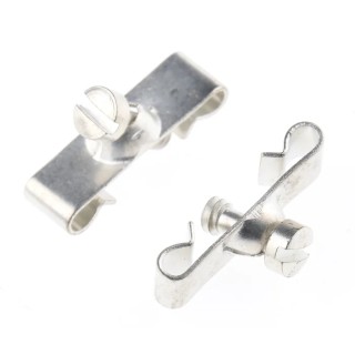 RS PRO Male Screwlock Locking Kit for 50 Way D-Sub Connector Steel RoHS 252-096