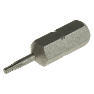 RS PRO Screwdriver Bit 6.35 mm Hex Drive, T6 Size, 25 mm Overall Length 252-797