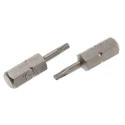 RS PRO Screwdriver Bit, 6.35 mm Hex Drive, T8 Tip, 25 mm Overall Length, Chrome Vanadium Steel 252-882