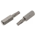 RS PRO Screwdriver Bit 6.35 mm Hex Drive T20 Tip 25 mm Overall 252-905
