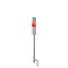 Patlite LR4 Series Signal Tower Buzzer Unit with Blue, Green, Amber, Clear, Red, White LED Lights 24V DC Pole LR4-102LJBU-R