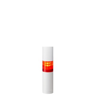 Patlite LR4 Series Signal Tower Buzzer with Amber, Blue, Clear, Green, Red, White LED Lights 24V DC Direct LR4-102WJBW-R