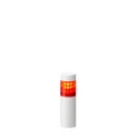 Patlite LR4 Series Single Light Signal Tower Amber Blue Clear Green Red White Lens LED 24V DC Direct Mount LR4-102WJNW-R