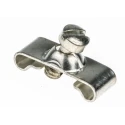 RS PRO Male Screwlock for Use with 37 Way D-Sub Connector Steel Material Tin Plating 252-260