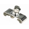 RS PRO Male Screwlock for Use with 37 Way D-Sub Connector Steel Material Tin Plating 252-260