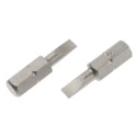 RS PRO Screwdriver Bit Slotted Drive Chrome Vanadium Steel 4 mm Blade Width 25 mm Overall Length 252-955