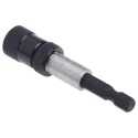 RS PRO 6.35 mm Hex Round Magnetic Bit Holder Chrome Aluminium Alloy 253-122