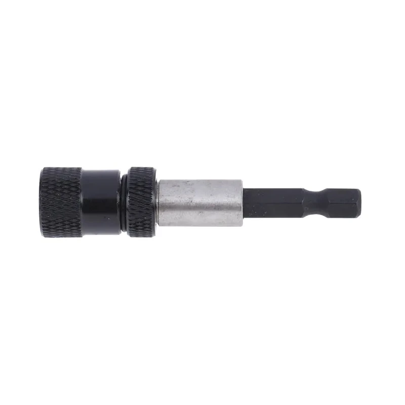 RS PRO 6.35 mm Hex Round Magnetic Bit Holder Chrome Aluminium Alloy 253-122