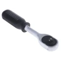 RS PRO 1/4 in Ratchet with Ratchet Handle Alloy Steel Chrome Finish 253-419