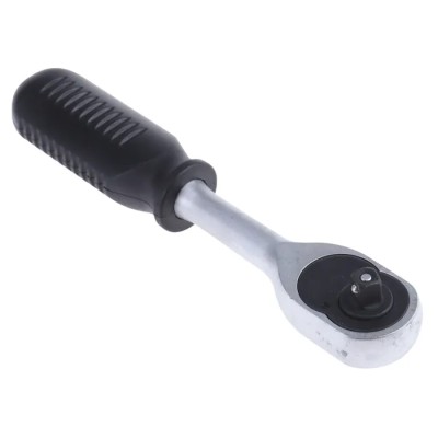 RS PRO 1/4 in Ratchet with Ratchet Handle Alloy Steel Chrome Finish 253-419