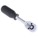 RS PRO 1/4 in Ratchet with Ratchet Handle Alloy Steel Chrome Finish 253-419