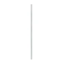 Patlite Silver Non-threaded Pole for use with NE-IL Series, NE-A, SK, SF, LR, SL POLE22-1000AN